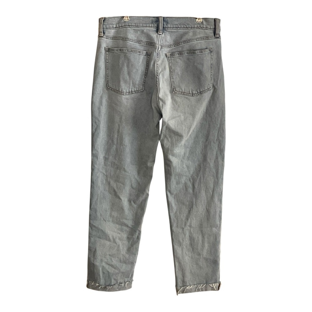 Gap “Girlfriend” Patchwork Denim Jeans - image 2